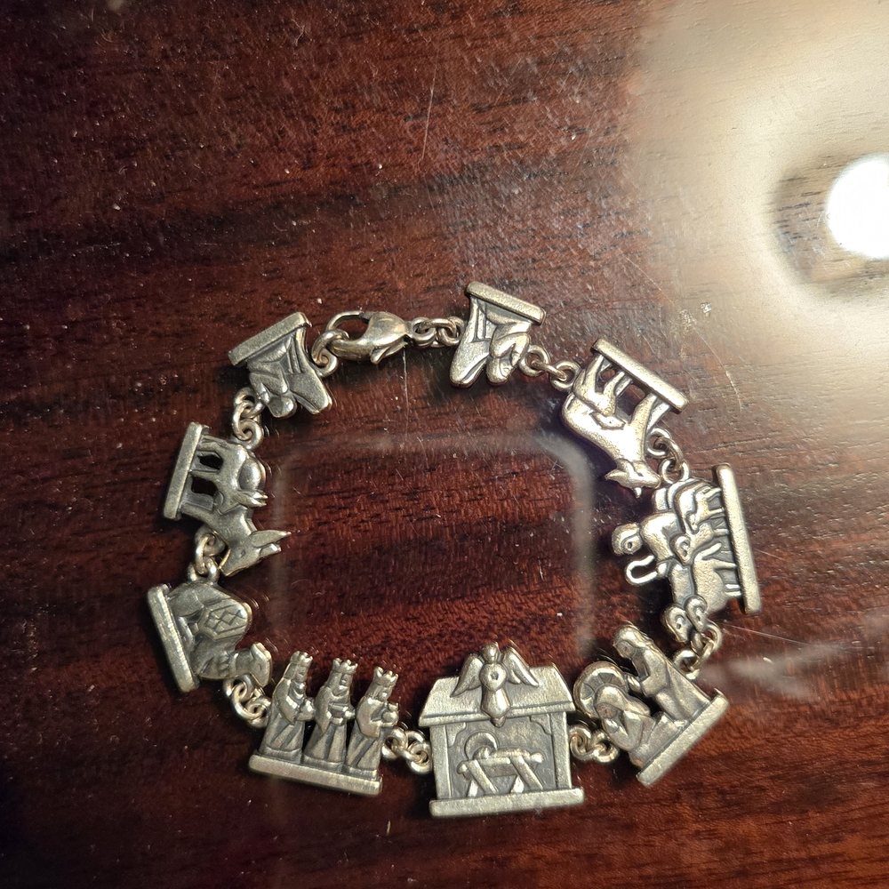 Silver Charm Bracelet